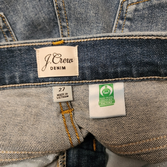 J. Crew 10" High-Rise Toothpick Jeans 27 - Picture 6 of 12